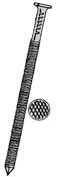 Simpson Strong-tie S6sndb Stainless Steel Wood Siding Nail, 6d X 2', 25 Lbs