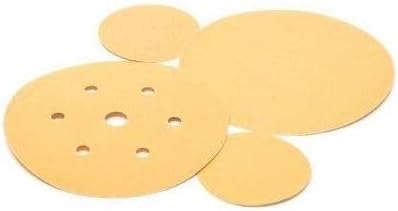 Hookit Gold Sanding Discs 236U, 6 in, 100 grit, C Weight, 00982 (100/Pack)
