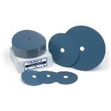 7 x 7/8 60 Grit Resin Fiber Sanding Disc, Zirconia 100/Pack