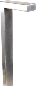 VOLT 12V Wide Modernelle Path Light (Stainless Steel) for Low Voltage Landscape Lighting on Outdoor Pathway, Walkway, Garden, Driveway or Patio