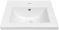 18' Ceramic Square Vanity Sink Top