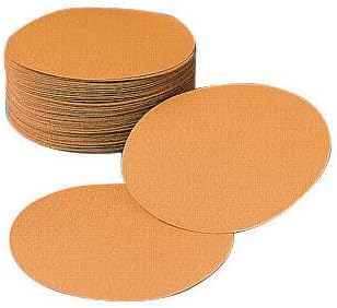 Hookit Gold Sanding Discs 236U, 6 in, 100 grit, C Weight, 00982 (100/Pack)