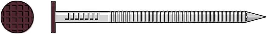 Simpson Strong-Tie S16SNDRB - 3-1/2' x .120 304SS Siding Nail, Redwood 88ct