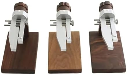 Black Walnut Watch Band Oil Clamp - Leather Strap Oiling Tool, Durable Auxiliary Clip for Watchmakers, DIY Craft, and Watch Repair Professionals
