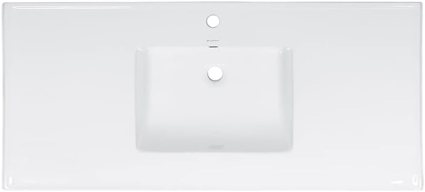 48' Ceramic Vanity Sink Top