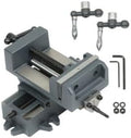 #US 4 Jaw Opening, 4' Cross Slide Drill Press Vise,1-3/8 Jaw Depth 11694 CS4