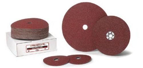 7 x 7/8 36 Grit Resin Fiber Sanding Disc, Aluminum Oxide 100/Pack