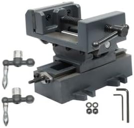 #US 4 Jaw Opening, 4' Cross Slide Drill Press Vise,1-3/8 Jaw Depth 11694 CS4