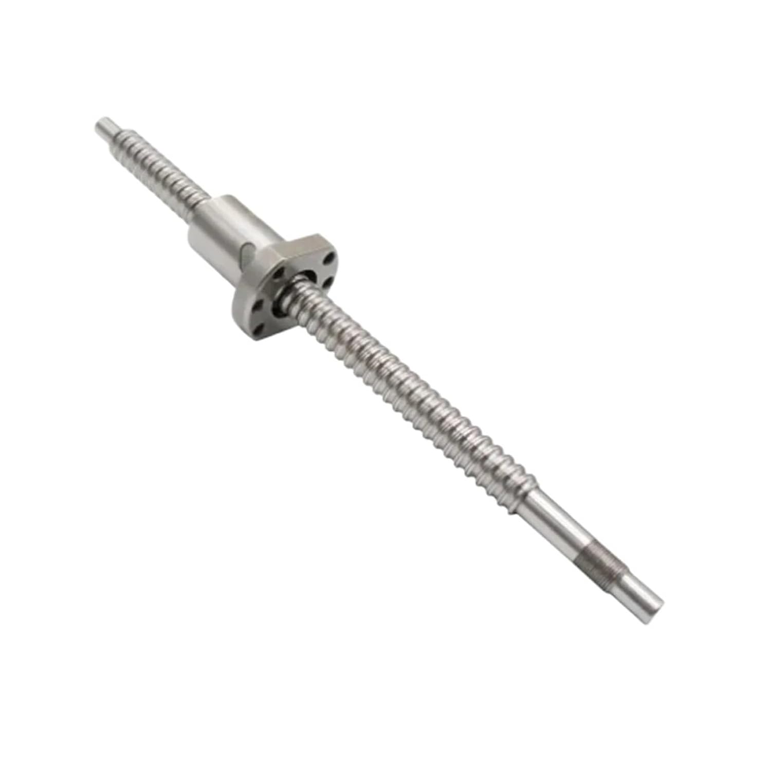 Ballscrew SFU1604 SFU1605 SFU1610 1000-1600mm Roller Screw with Single Ball Nut Dia 16mm Pitch 4mm 5mm 10mm 1Pcs(SFU1604 with nut,1100mm)