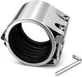 Pipe Repair Clamp,6 inch(158mm-161mm) Stainless Steel Leak Sealer, Heavy Duty Pipe Leak Repair Kit for Metal & PVC Pipes, for Burst & Crack Water Pipe Emergency Maintenance