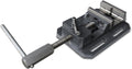 KAKA INDUSTRIAL Drill Press Vise,Heavy-Duty Drill Press Vise with Quick-Release, 4 inch Jaw Opening, Cast Iron Milling Machine Vice for Precision Drilling & Metalworking TSL-100Q