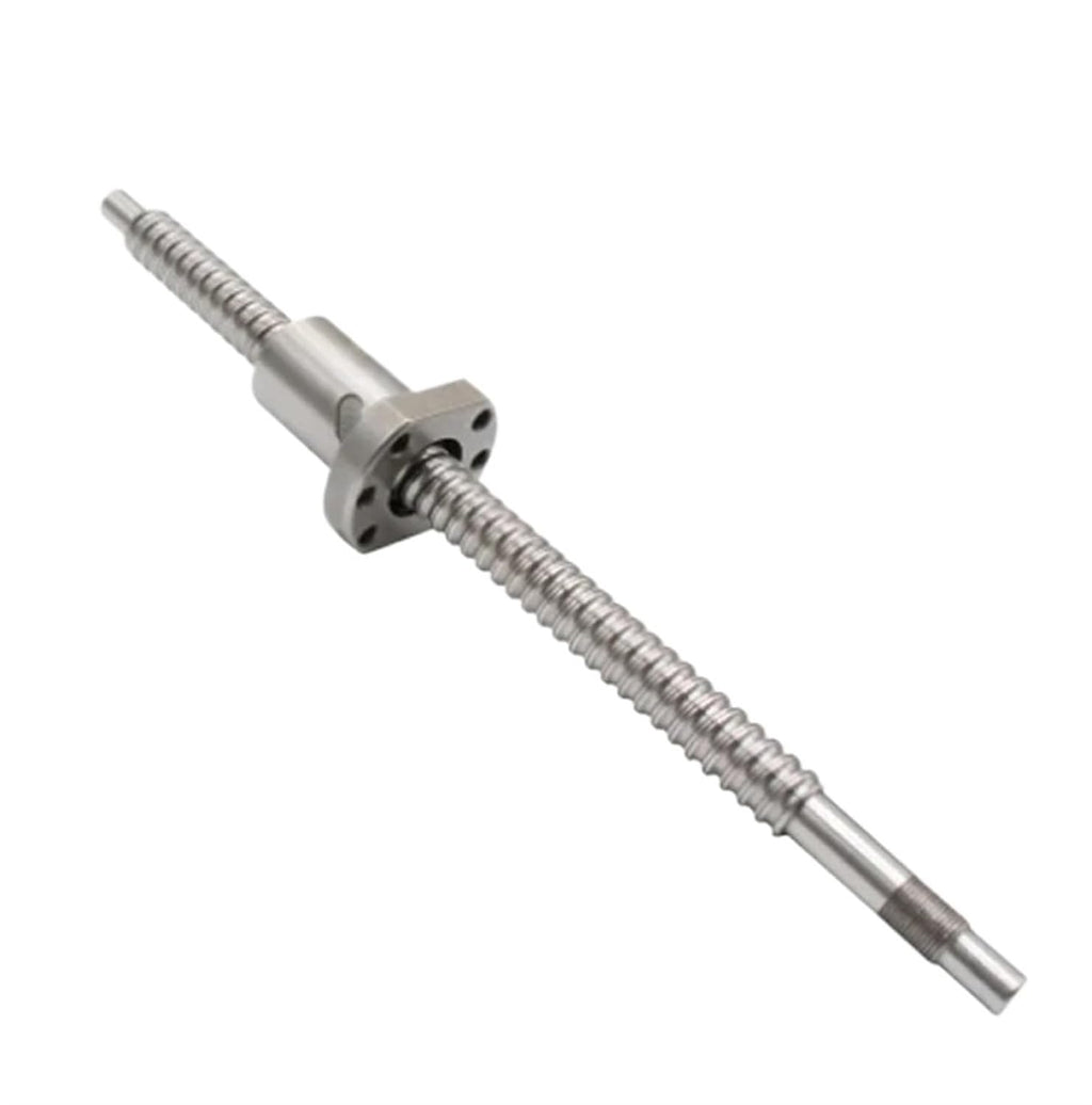 Metal Ball Screw nut Ball Screw SFU1610 550-800mm C7 Roller Screw with Single Ball Nut Dia 16mm Pitch 10mm for CNC Parts(550mm)