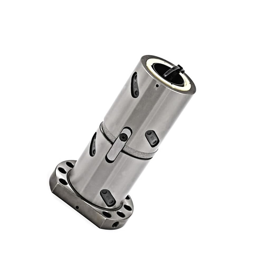 DFU3210 Dual-Nut Ball Screw Assembly (10mm Lead), Bearing Steel Construction,Extended BallScrew Nuts, Includes Mounting Sleeve, for CNC, 3D Printers and Automation