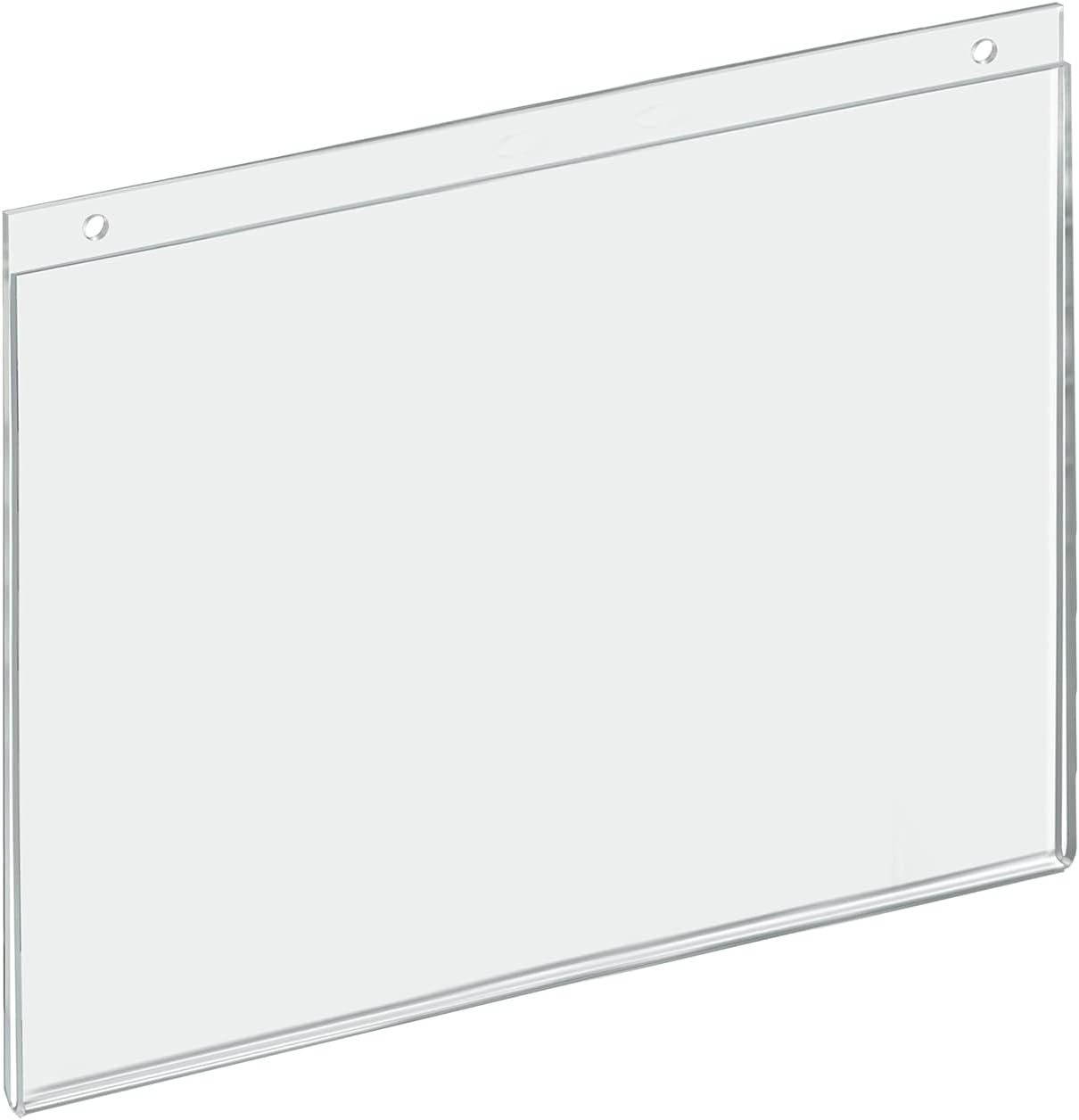 Azar Displays 162711 14-Inch Width by 11-Inch Height Wall U-Frame with Pre-Cut Hanging Holes, 10-Pack