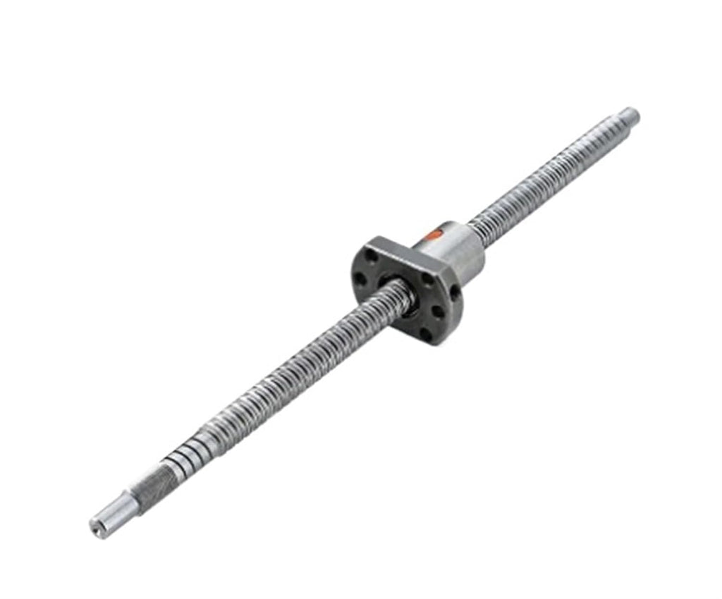 Metal Ball Screw nut Ball Screw SFU1610 550-800mm C7 Roller Screw with Single Ball Nut Dia 16mm Pitch 10mm for CNC Parts(750mm)