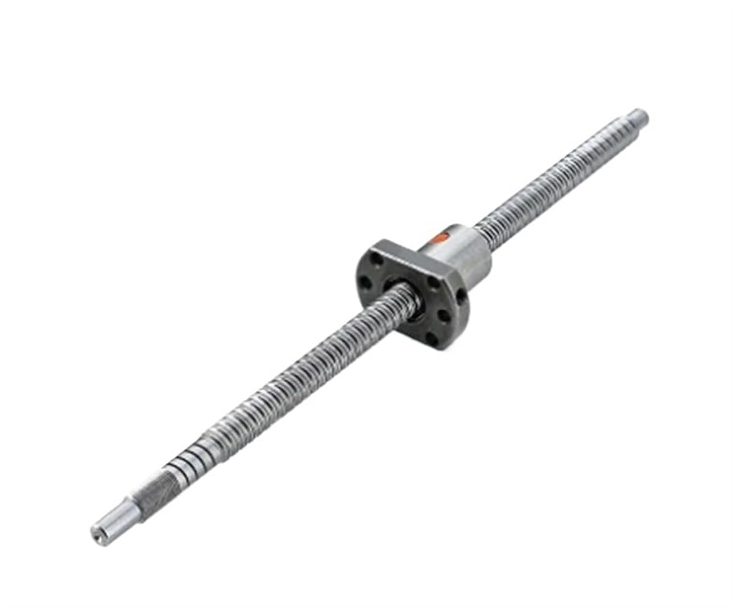 Metal Ball Screw nut Ball Screw SFU1610 550-800mm C7 Roller Screw with Single Ball Nut Dia 16mm Pitch 10mm for CNC Parts(600mm)