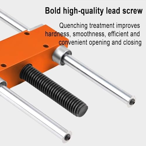 Woodworking Desktop Inertia Vise, 0-300mm Clamp Range, M8 Compatible, Rotating Handle,for Workshops & DIY Projects, Heavy-Duty Crafting Tool