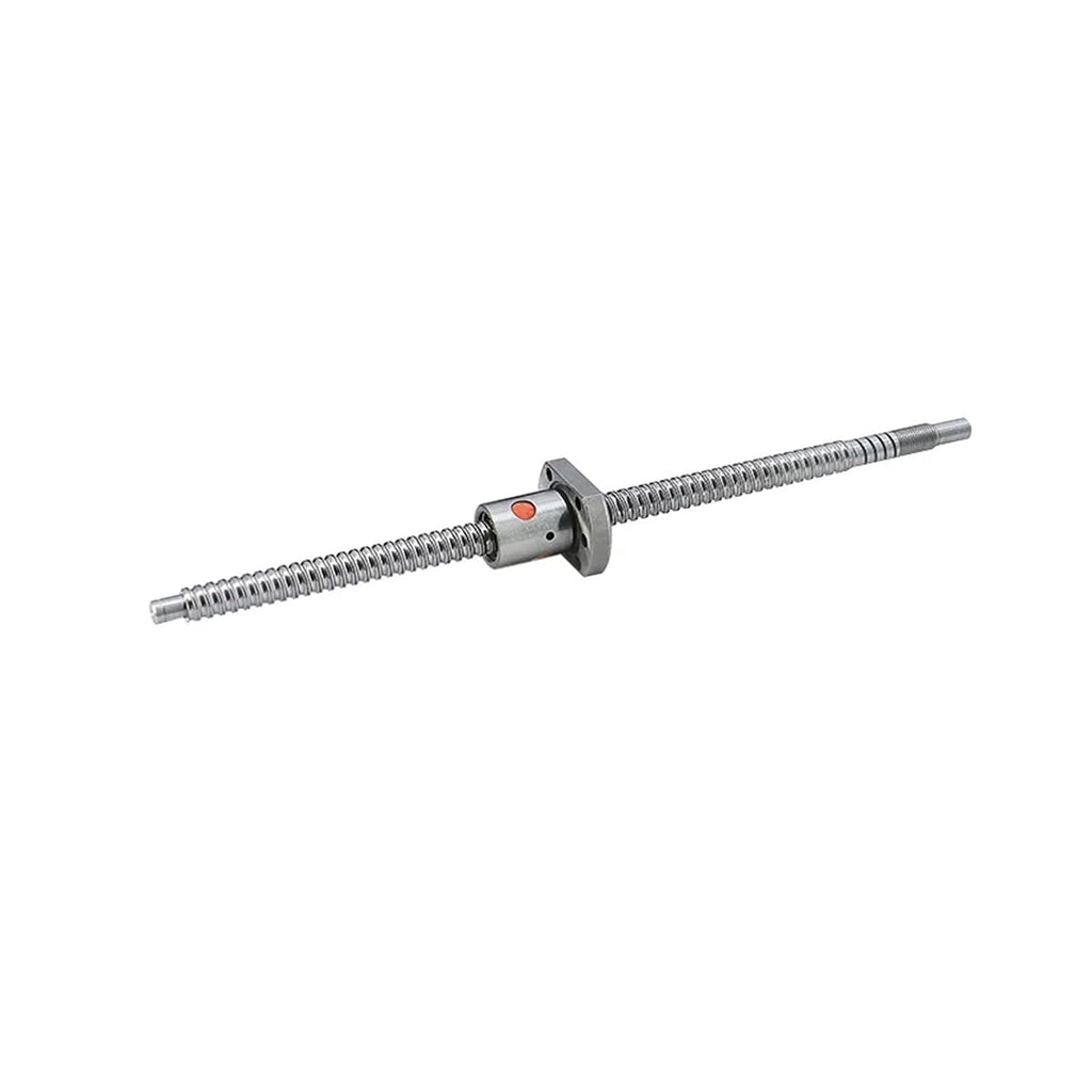 Metal Ball Screw nut 1 Set 20mm Ball Screw SFU2005 with 5mm / 10mm Pitch Single Ball Nut + Bearings for CNC(550mm)