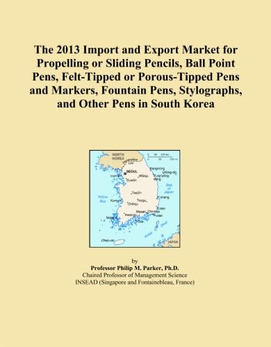 The 2013 Import and Export Market for Propelling or Sliding Pencils, Ball Point Pens, Felt-Tipped or Porous-Tipped Pens and Markers, Fountain Pens, Stylographs, and Other Pens in South Korea