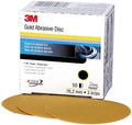 3M 00921 Hookit Gold 3' P80C Grit Disc, (Box of 50) - 4-Box Pack