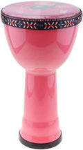 PAASHE Unique Drum Handmade Drum Handmade 8 Inch African Djembe Drum Portable Ethereal Drum Boys Girls Percussion Instrument Handpan Drum
