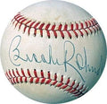Brooks Robinson signed ROAL Rawlings Official American League Baseball minor tone (Baltimore Orioles) - Autographed Baseballs