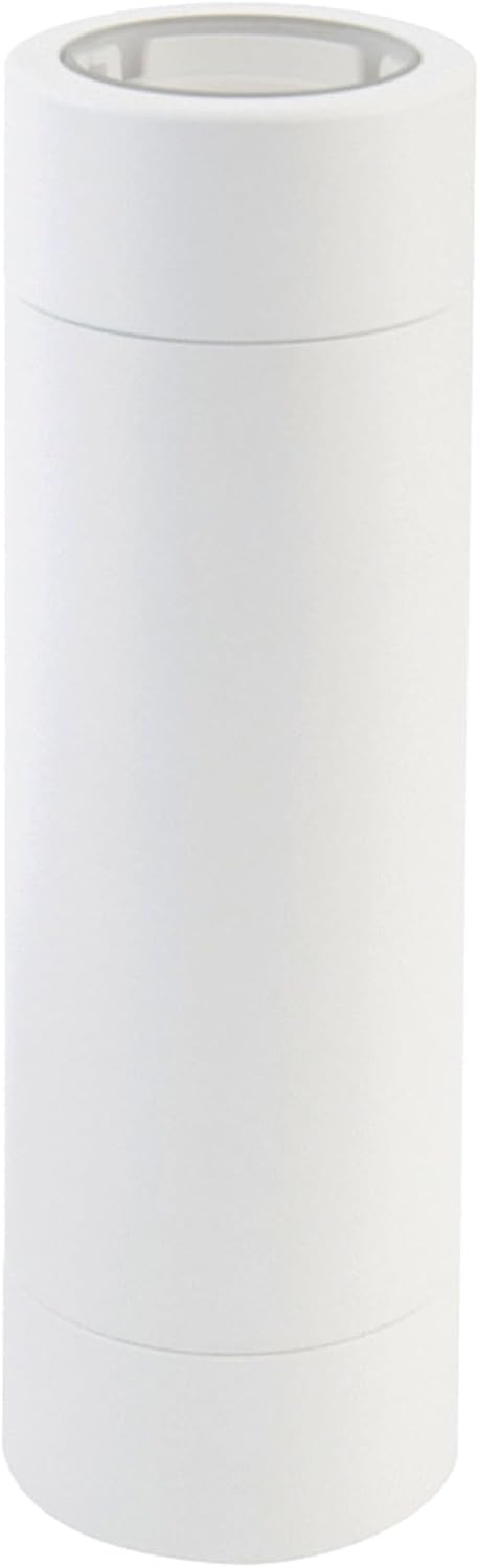 WAC Lighting LED 12V Colorscaping Smart App Controllable Landscape Lighting with RGBWW Color Changing and Tunable White Wall Cylinder with Adjustable Beam Angle in White