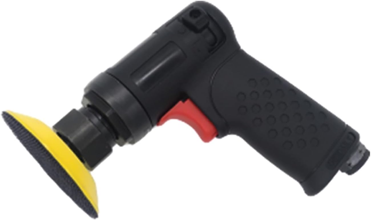 Sander, Polisher 3Inch Disc Mini Random Orbit Sander High Speed Polishing Machine Air Power Sanding Tool