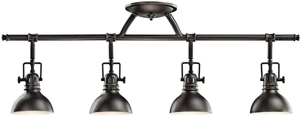 Kichler Hatteras Bay 31.25' 4 Light Halogen Fixed Rail Light Olde Bronze®
