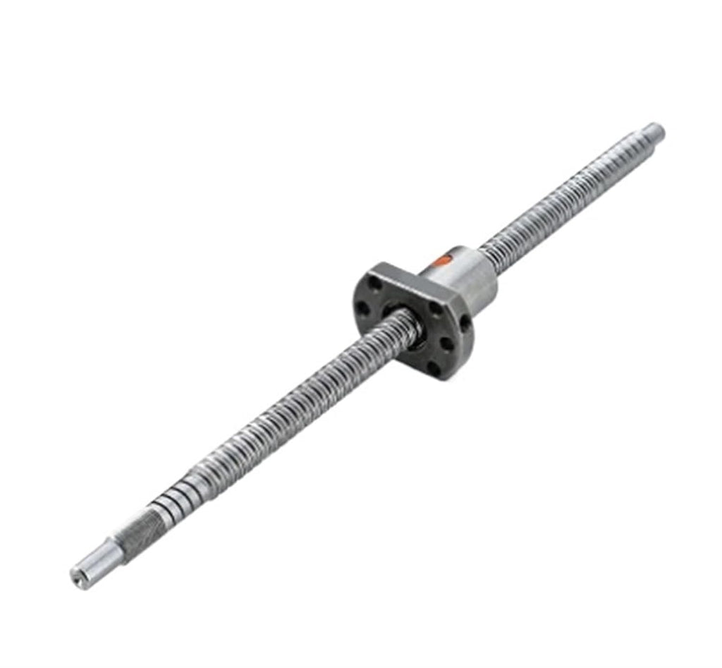 Metal Ball Screw nut Ball Screw SFU2510 100-500mm C7 Roller Screw with Single Ball Nut Dia 25mm Pitch 10mm for CNC Parts(400mm)