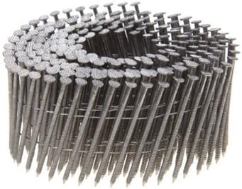 15 Degree Wire Coil Collated Nails - 304 Stainless Steel - 3600 Count Box (2-1/2' x 0.090' Siding Nails)