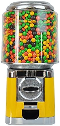 Candy Gumball Machine - Coin Operated Dispenser for Game Stores, Perfect for Capsules, Balls, Nuts & Candy, Ideal for Kids' Parties & Events