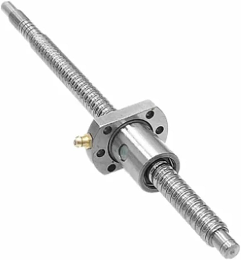 Ballscrew SFU1604 SFU1605 SFU1610 1000-1600mm Roller Screw with Single Ball Nut Dia 16mm Pitch 4mm 5mm 10mm 1Pcs(SFU1604 with nut,1050mm)
