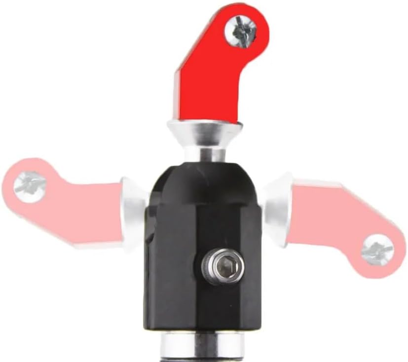 Rock Steady Strut Skid Pole 1' - 2.5' Exterior Airplane Camera Ball Mount Compatible with GoPro and Action Cameras - Car RV Truck Boat (Cushioned Stainless Steel Strap)