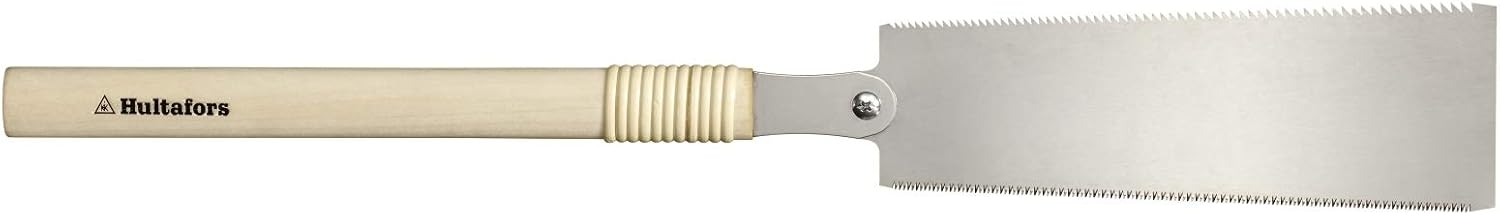PSX-RYOBA Japanese Saw by Hultafors I Pull Saw with Hardened Teeth and Traditional Wooden Handle I Handsaw on Both Sides I 591270