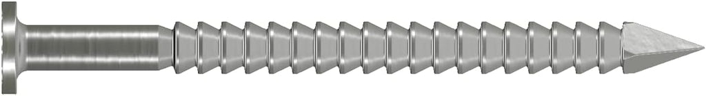 Simpson Strong Tie T3SND5 3D Cedar and Redwood Siding Nails 1-1/4-Inch and 14-Gauge, 316 Stainless Steel, 5-Pound, 2475-Piece