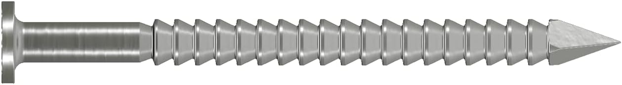 Simpson Strong Tie T3SND5 3D Cedar and Redwood Siding Nails 1-1/4-Inch and 14-Gauge, 316 Stainless Steel, 5-Pound, 2475-Piece