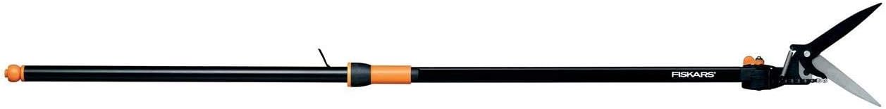 Fiskars Extension for Tree Pruner UP82 and UP84, Total Range up to 5 Meters, Aluminium, Black/Orange, 1001560