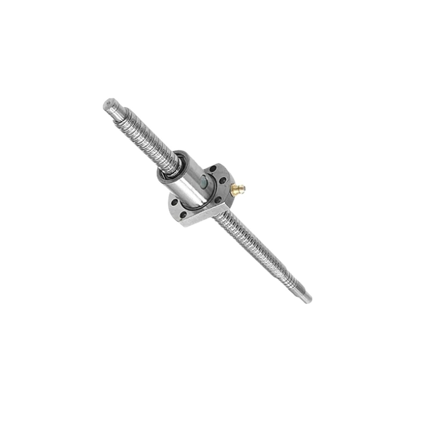 Ballscrew SFU2004 SFU2005 SFU2010 1000-2000mm C7 Roller Screw with Single Ball Nut Dia 20mm Pitch 4mm 5mm 10mm for CNC Parts(SFU2004 with nut,1550mm)