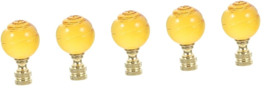 lamp 2pcs Lighting Desk Lights Standing Floor Lamp Desk Lamp Floor Lamps Decorative Lights Lamp Finials Decorative Finial Decor Lamp Finial Cap Knob Nut Crystal Ball Copper lamp (ge 4.55X2.80X2.8