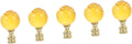 lamp 2pcs Lighting Desk Lights Standing Floor Lamp Desk Lamp Floor Lamps Decorative Lights Lamp Finials Decorative Finial Decor Lamp Finial Cap Knob Nut Crystal Ball Copper lamp (ge 4.55X2.80X2.8
