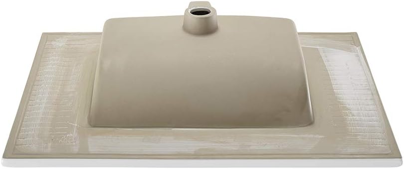 Swiss Madison Well Made Forever SM-VT328 Voltaire Vanity Top Sink, Glossy White