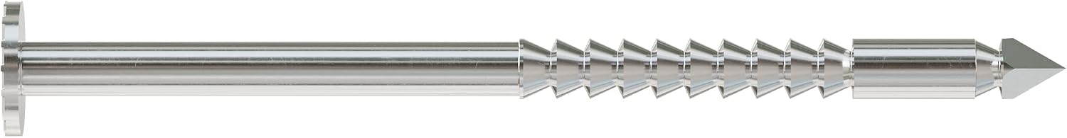 Simpson Strong-Tie S13A175SNC Collated Ring-Shank Siding Nail, 1-3/4 Inch x .092 Inch, 15 Gauge Wire Coil, Full Round Head, Diamond Point, Type 304 Stainless Steel (Pack of 3600)