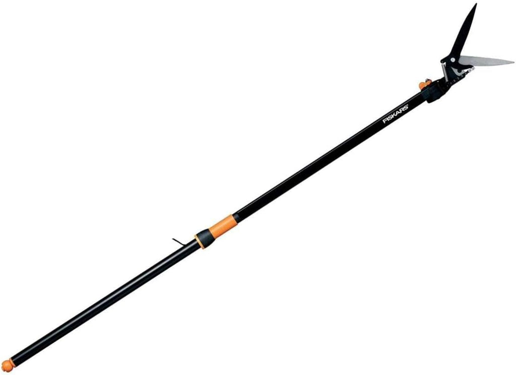 Fiskars Extension for Tree Pruner UP82 and UP84, Total Range up to 5 Meters, Aluminium, Black/Orange, 1001560