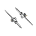 2PCS Ballscrew SFU2004 SFU2005 SFU2010 1000-2000mm C7 Roller Screw with Single Ball Nut Dia 20mm Pitch 4mm 5mm 10mm(2PCS SFU2005,1400mm)
