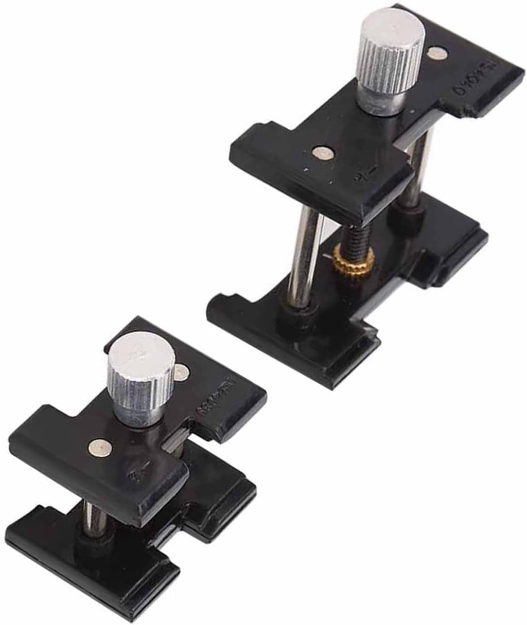 2PCs Watch Movement Holder Fixed Base Set Watch Movement Case Holder Vice Clamp for Watch Repair Jewelry Making Hobby Craft