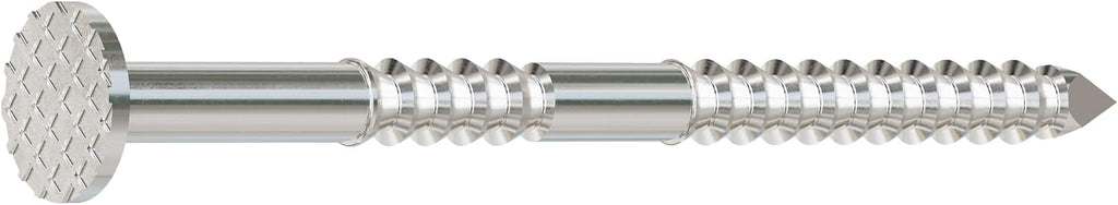 Simpson Strong-Tie S13A150SNC Collated Ring-Shank Siding Nail‚ 1-1/2 Inch x 0.221 Inch, 15 Gauge Wire Coil, Full Round Head, Diamond Point, Type 304 Stainless Steel (Pack of 3600)