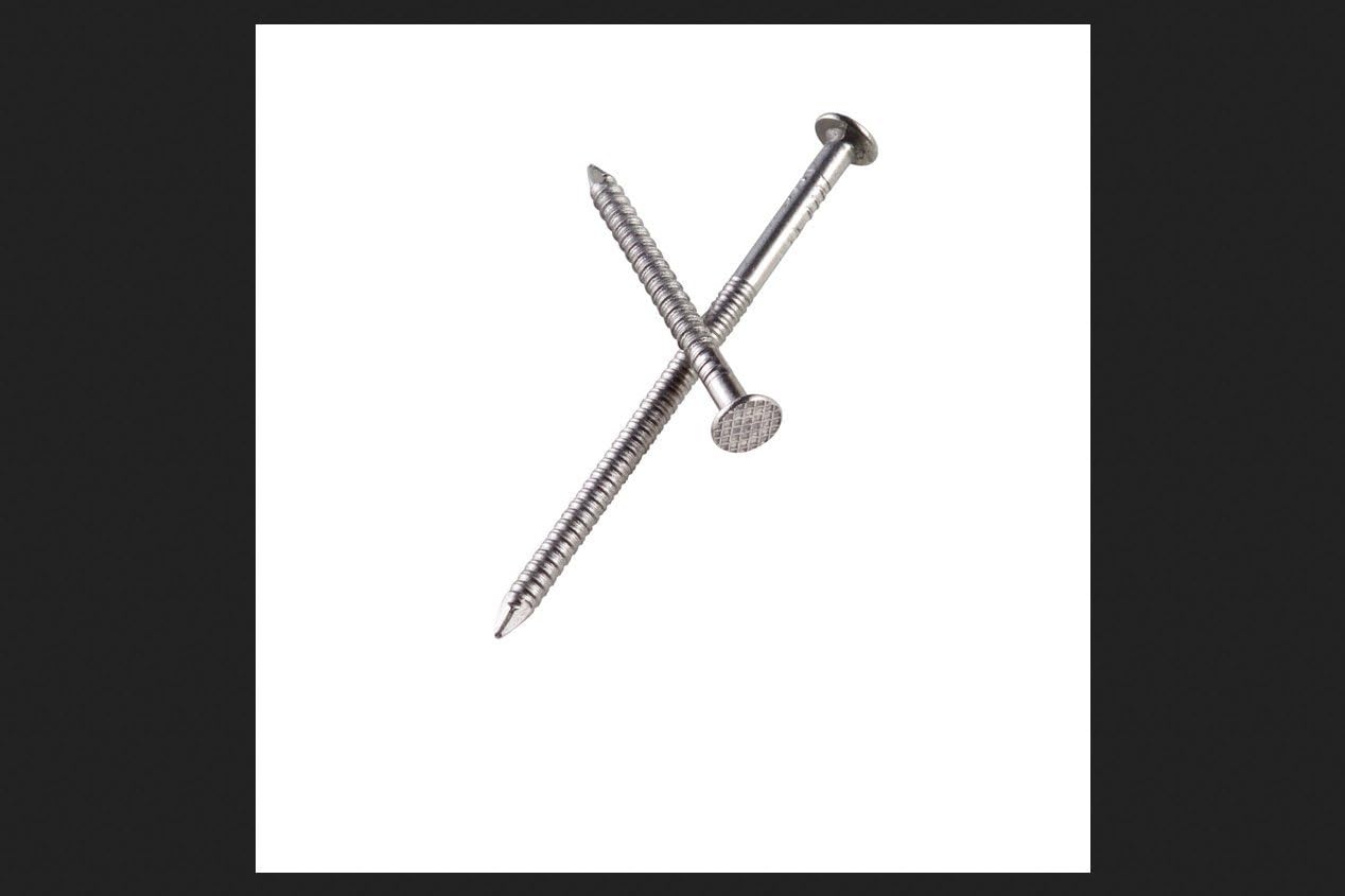 Simpson Strong-Tie T4PCS5 - 1-1/2' x 11Ga 4d Rs 316SS Fiber-Cement Siding Nails 5lb
