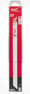 MILWAUKEE Super SAWZALL Blade 18T 12in Length (50PK) Part # 48-01-6189
