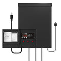 MALIBU 900W Low Voltage Transformer Outdoor Landscape Lighting Transformer 120V AC to 12V AC with Sensor and Weather Shield for Garden LED Lighting, Spotlight, Pathway Light, ETL Listed